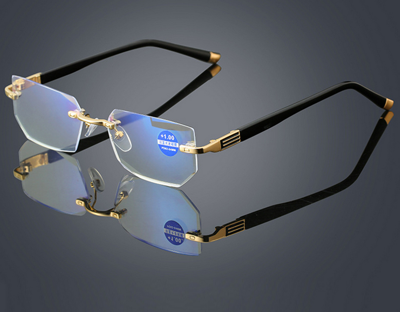 Óculos Titan Max, Bloqueador de Luz Azul - Grau Inteligente TR90 Plus